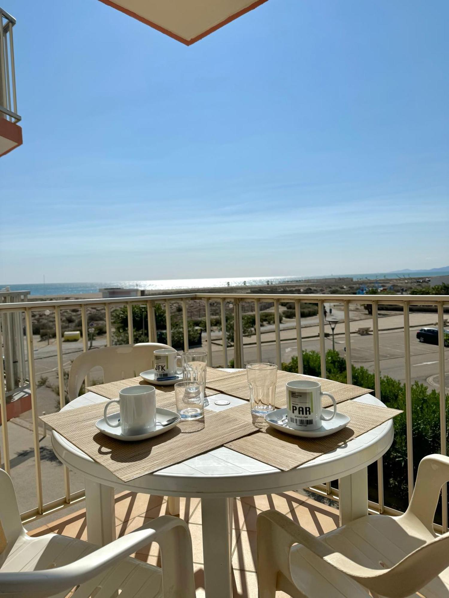 Studio 3 Personnes Acces Direct Plage - Parking Prive - 3Tvp30 Le Barcares Bagian luar foto