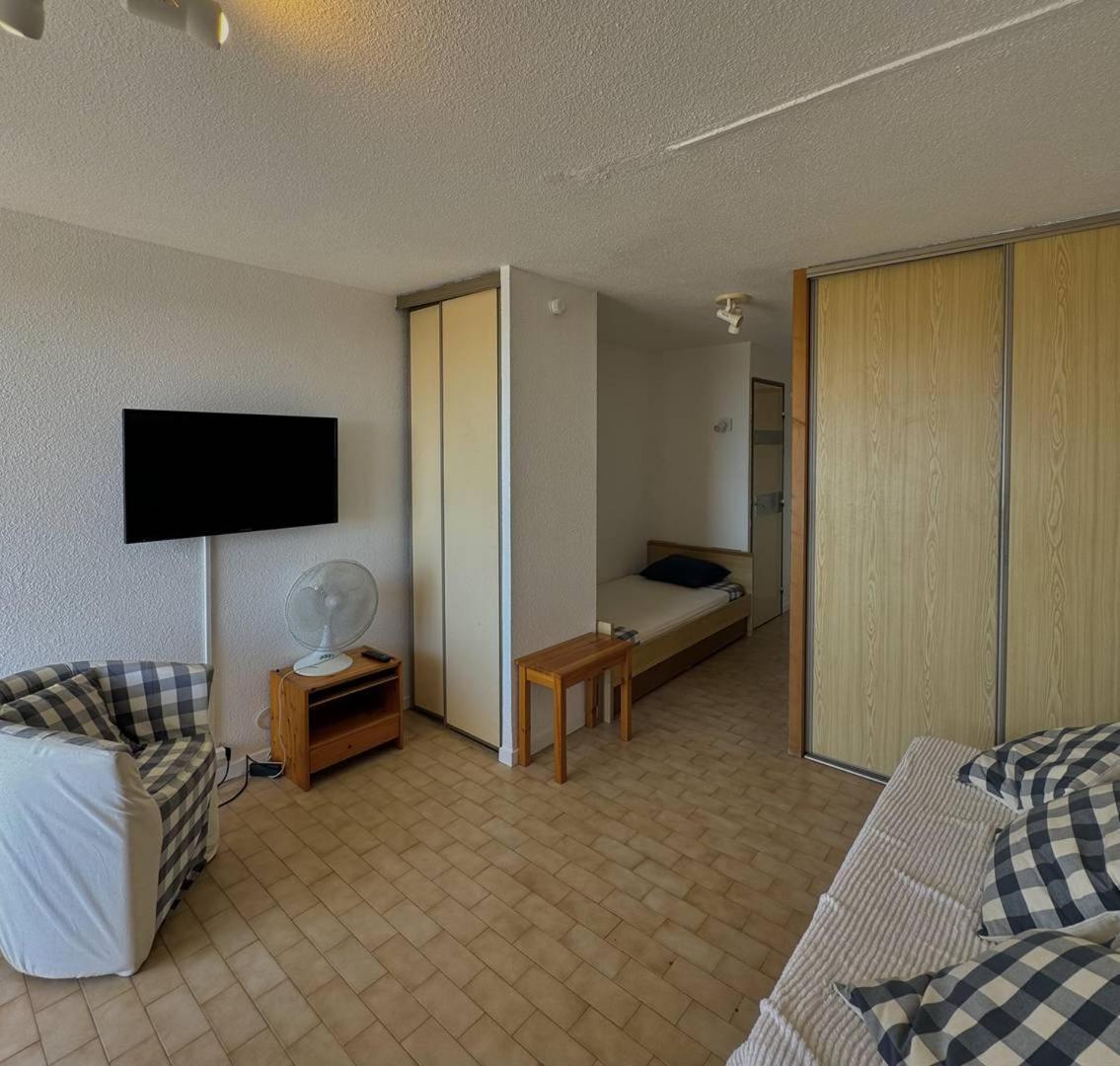 Studio 3 Personnes Acces Direct Plage - Parking Prive - 3Tvp30 Le Barcares Bagian luar foto