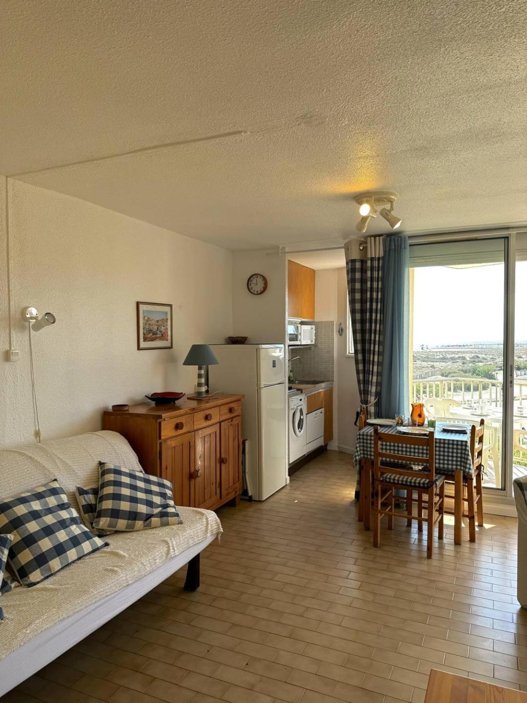 Studio 3 Personnes Acces Direct Plage - Parking Prive - 3Tvp30 Le Barcares Bagian luar foto